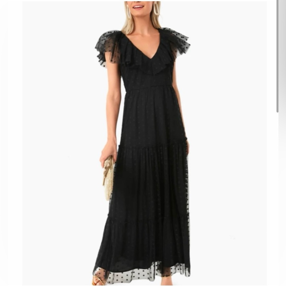 Tuckernuck Black Onyx Tulle Giselle Gown NWT - Picture 2 of 4